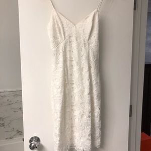 White lace dress